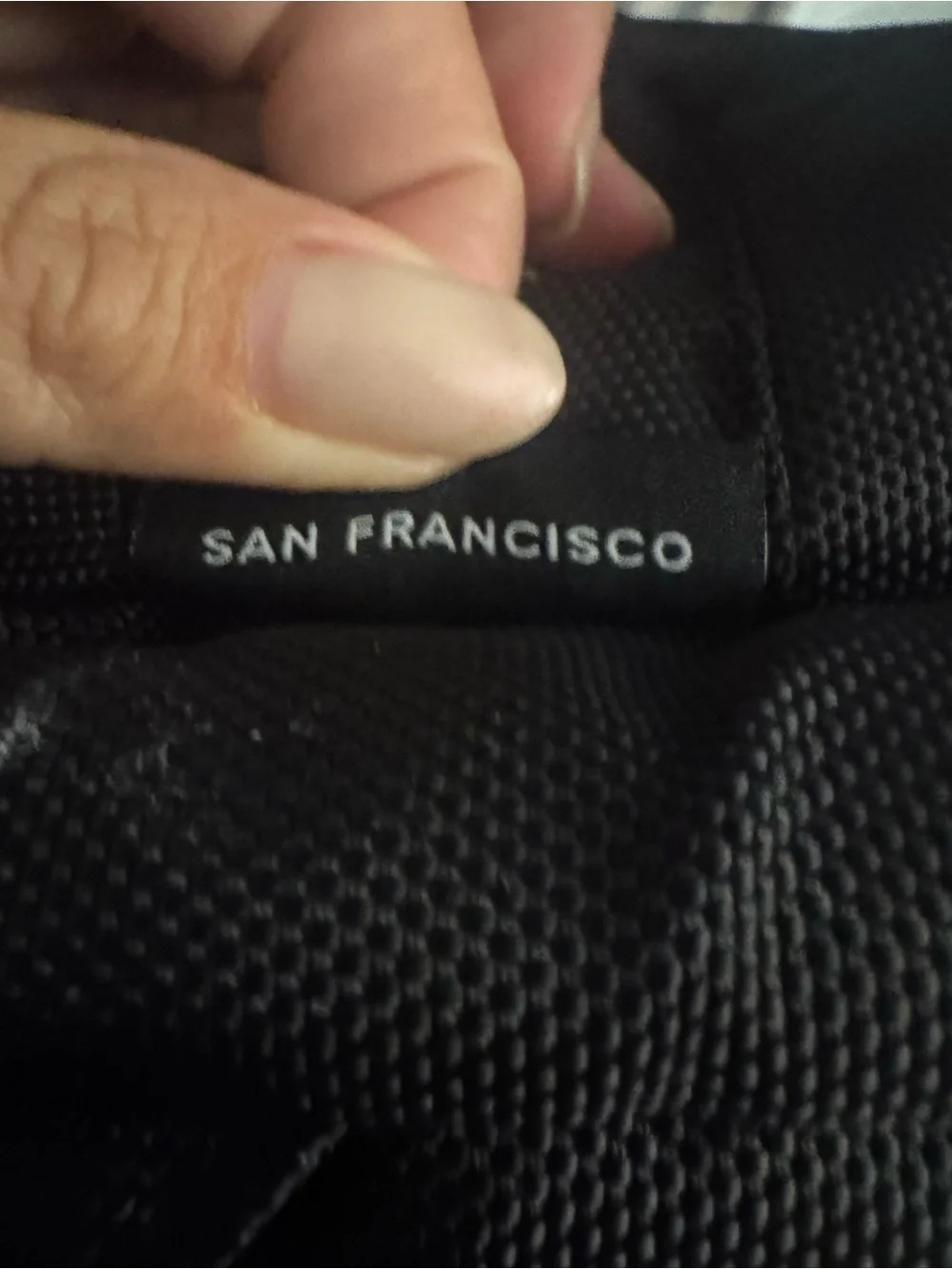 Aer San Francisco Black Men's Backpack with Space Explorer Patch